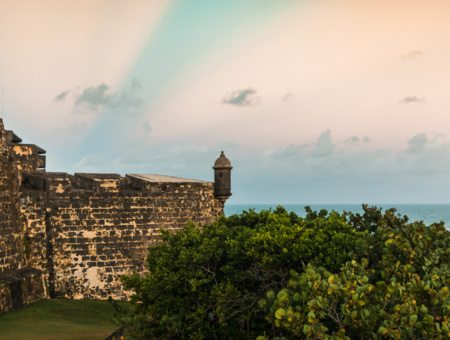 Amanecer en El Morro de Viejo San Juan