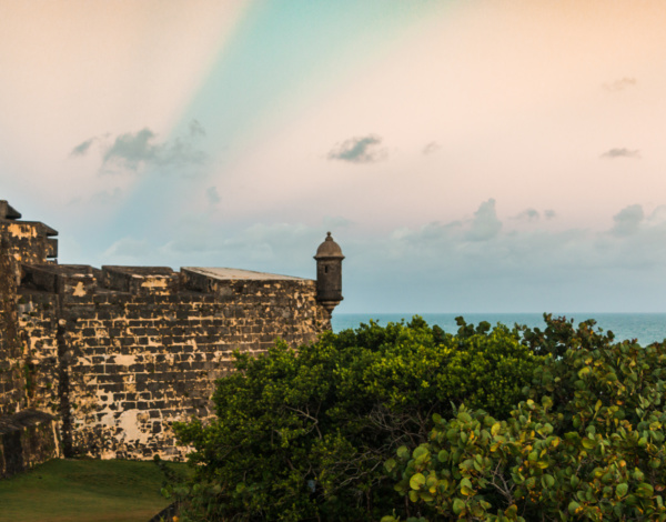 Amanecer en El Morro de Viejo San Juan