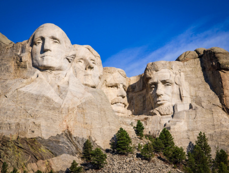 Encuentro con los presidentes del Mount Rushmore