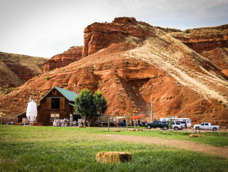 Cerveceria Ten Sleep en una granja de Wyoming