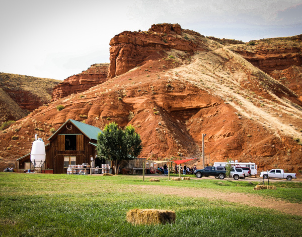 Cerveceria Ten Sleep en una granja de Wyoming