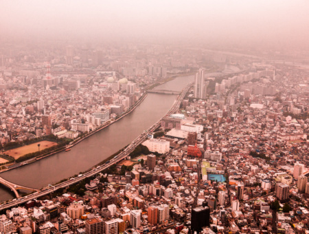 Observatorios en Tokio para verlo desde arriba