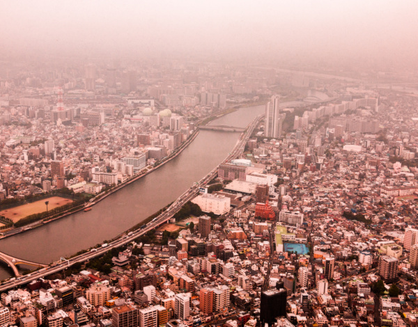 Observatorios en Tokio para verlo desde arriba