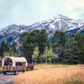 Cabalgando las hermosas montañas de Grand Teton